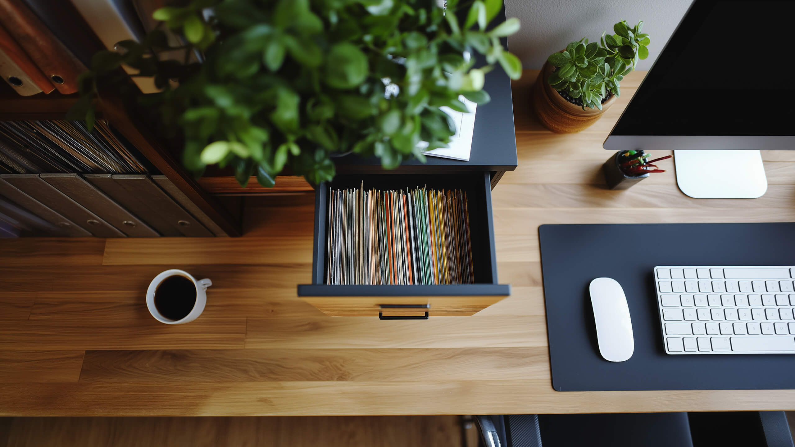 Organized legal workspace